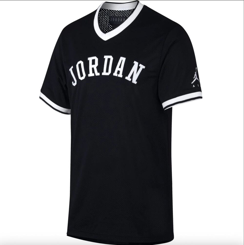 Jordan Jumpman Air Mesh Jersey Men's XL Black White #23 Basketball